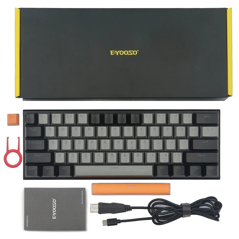Z11 aluminium alloy mechanical keyboard key cap set showing multiple colourway options