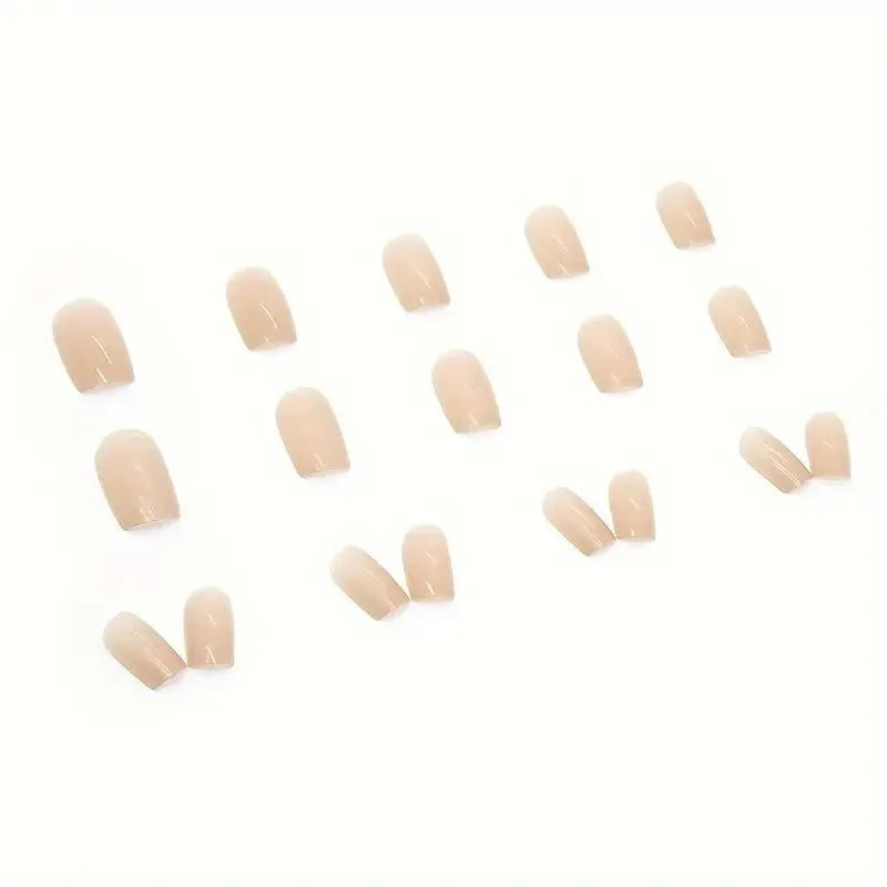 Plastic nail art armour set in solid MY119 colour for ladies decorative nails