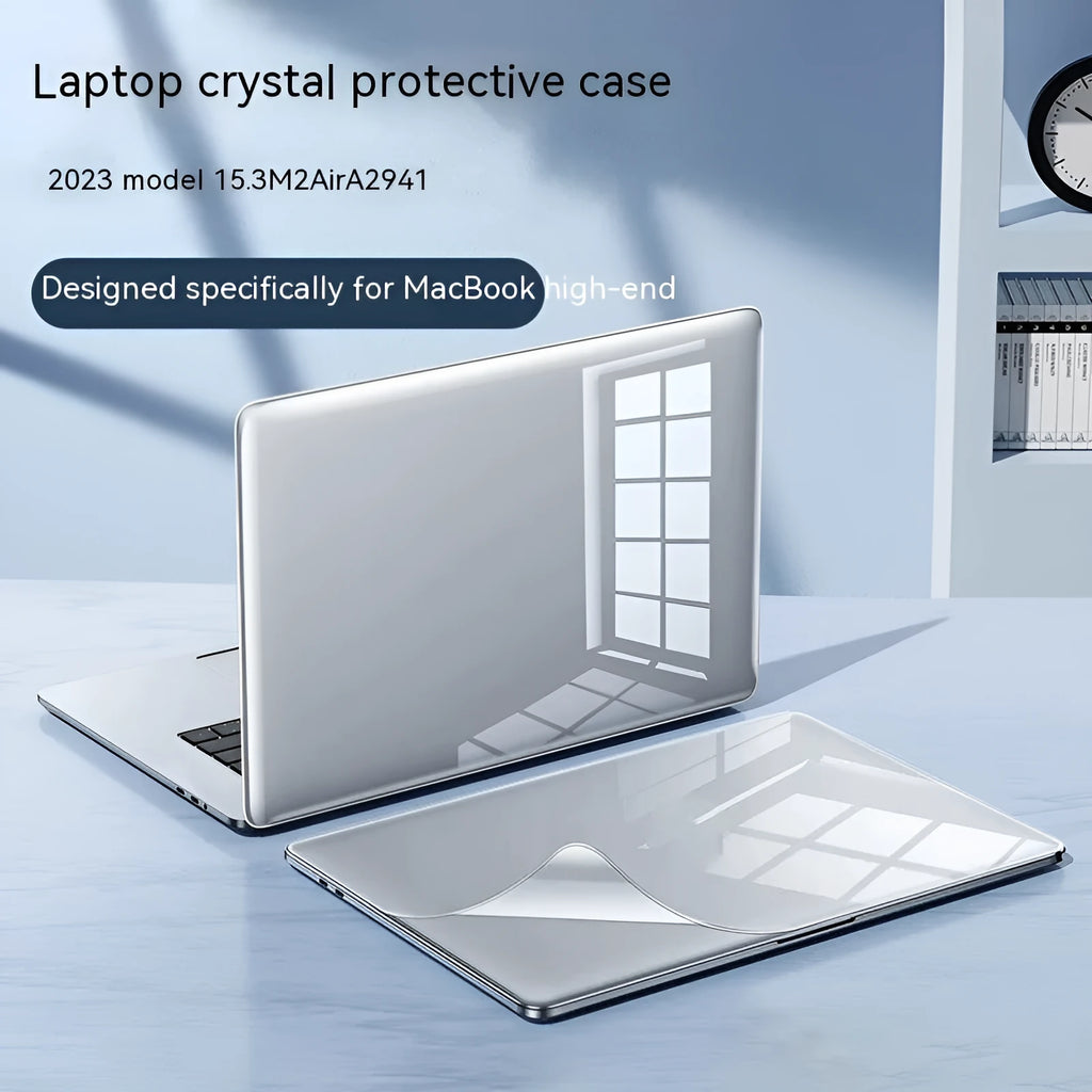 MacBook protective case in four colour options for drop-resistant laptop protection
