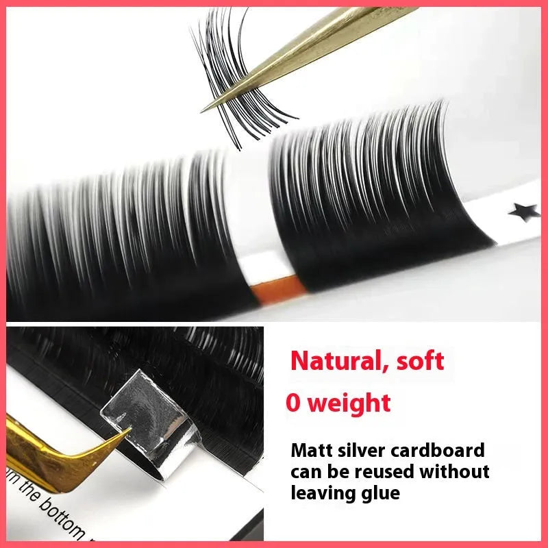 16-row dense mink hair false eyelashes showing matte round wool texture with length options from 8mm to 18mm