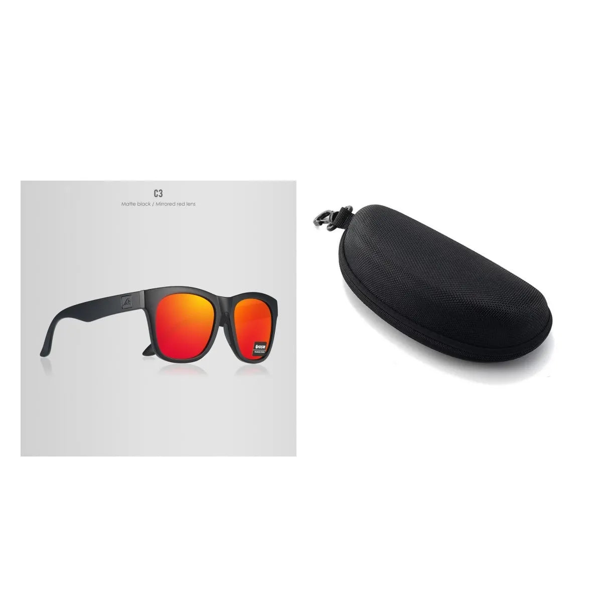 Thickened polarised sunglasses with TAC lenses and PC frame in colour option C2