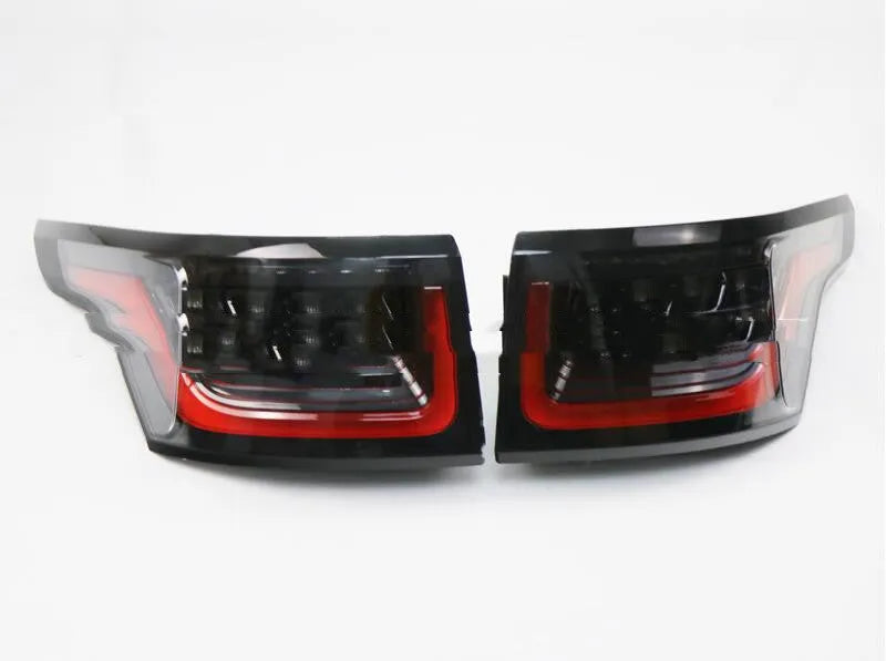A pair of LED car brake lights for rear bumper mounting on 2014-2020 vehicles.