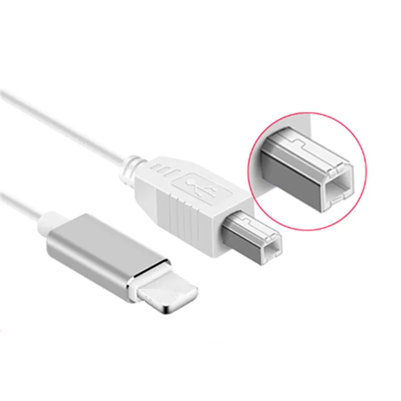 Three-in-one instrument data cable with USB and multiple interfaces, 1 metre length, single head connector.