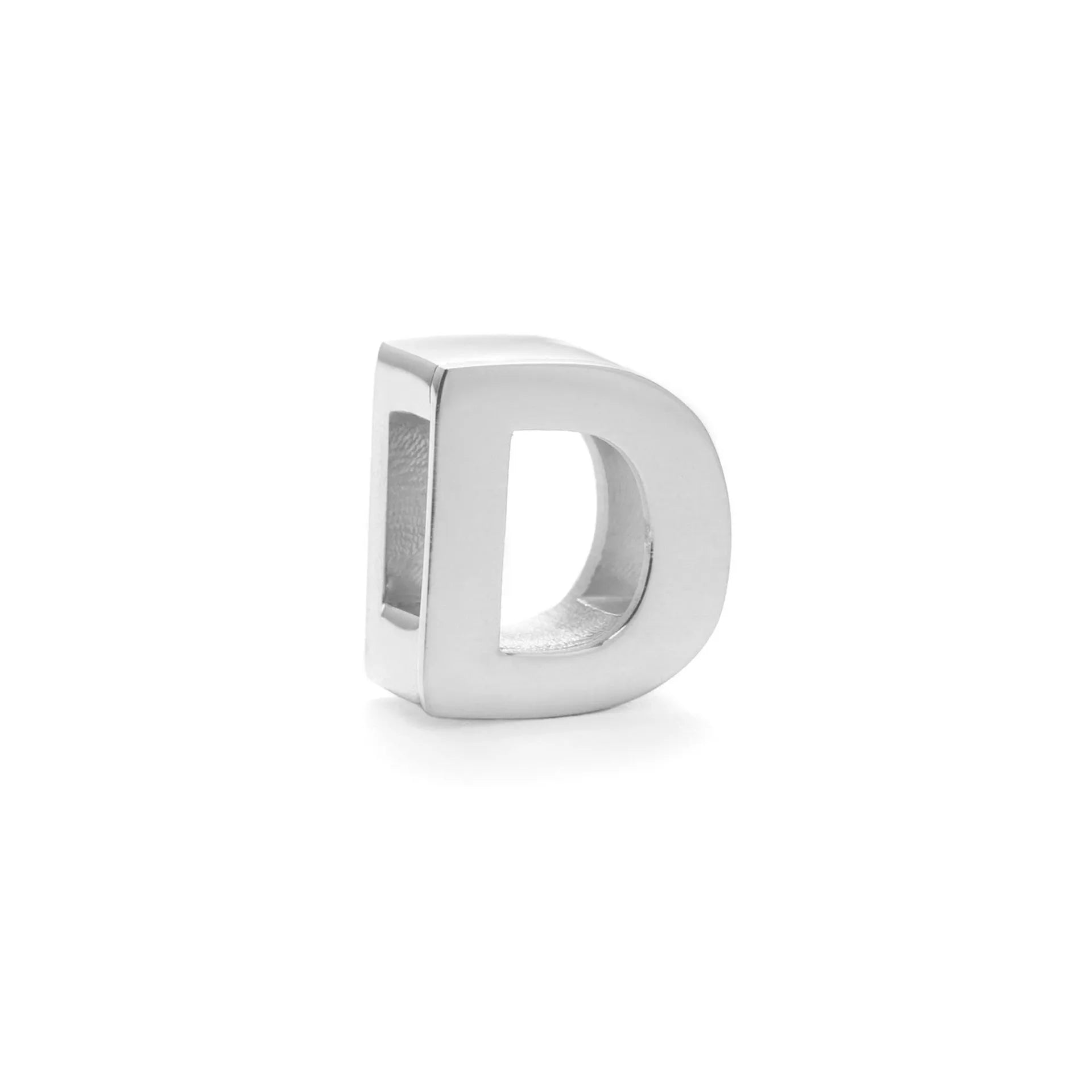 Gold electroplated titanium steel necklace with the letter 'A' pendant on a 40.5cm chain.