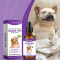 Dog sleep drops 60ml nursing aid bottle 3.3 x 12cm with mint extract