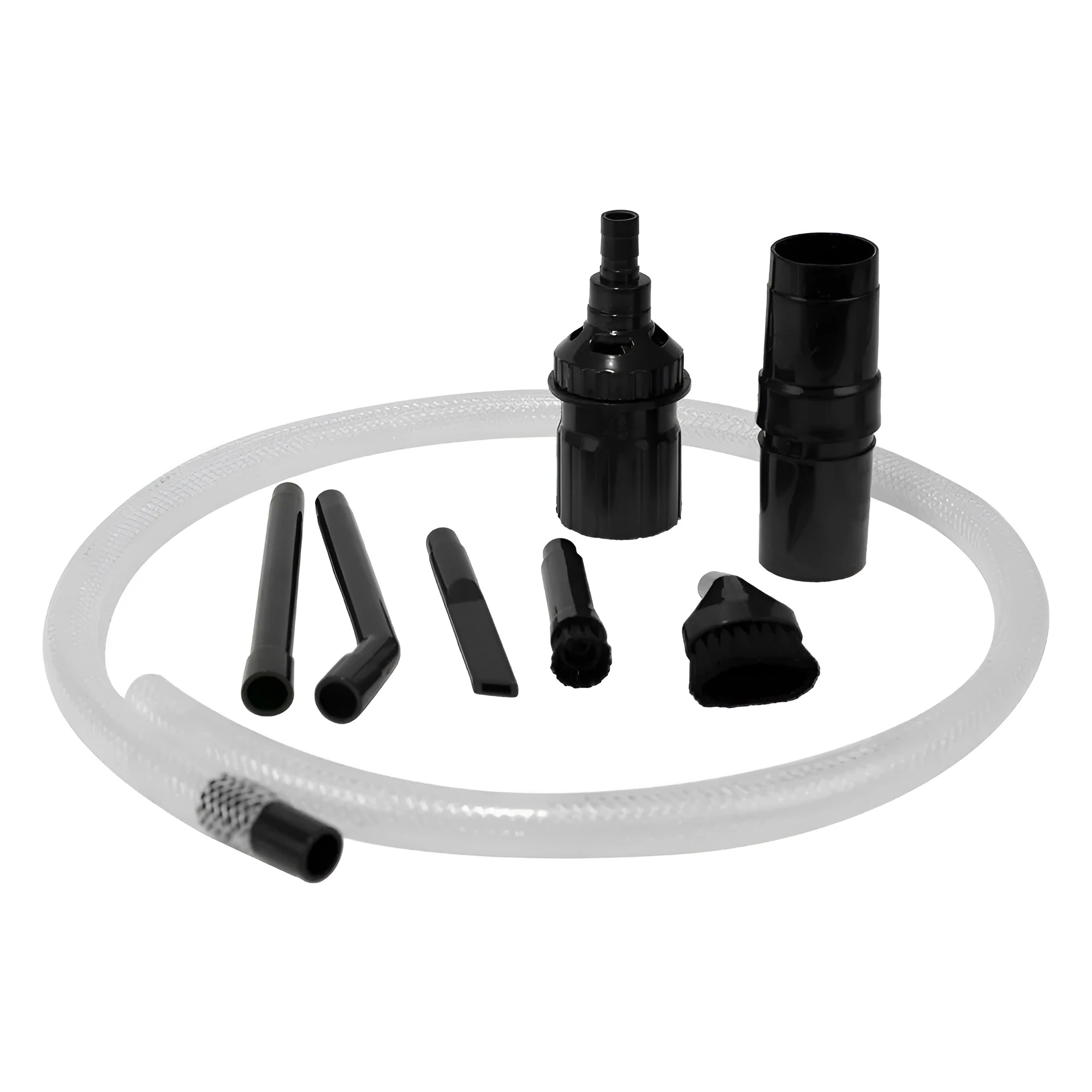 Eight-piece vacuum cleaner tool kit with small suction head for handheld vacuums