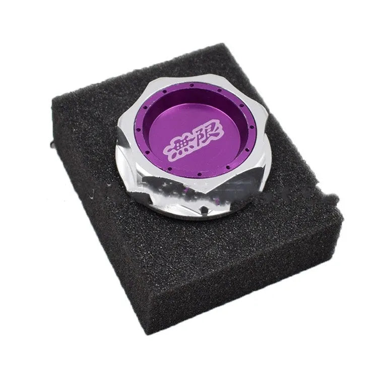Aluminum alloy oil filter cap for Honda models in six colour options