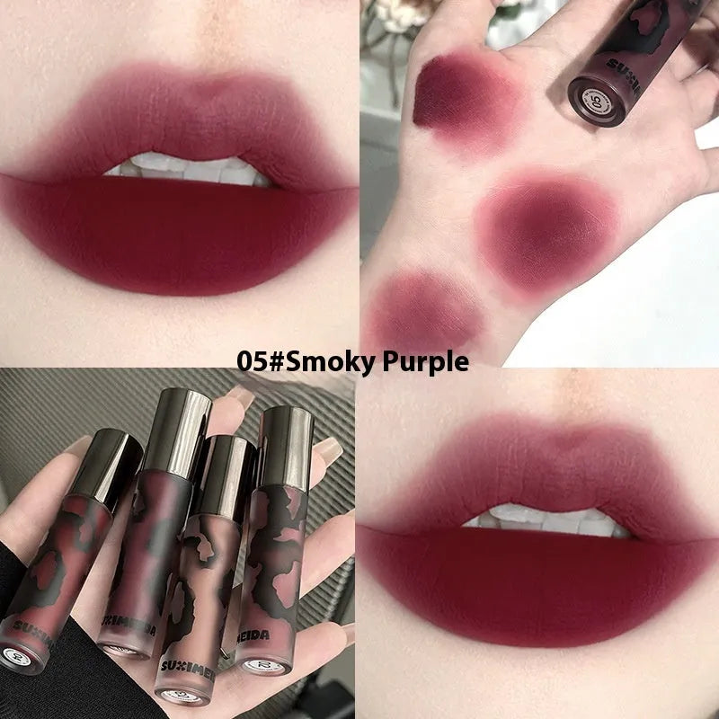 Lava Secret Matte Lip Mud Lipstick in white formula with five colour options