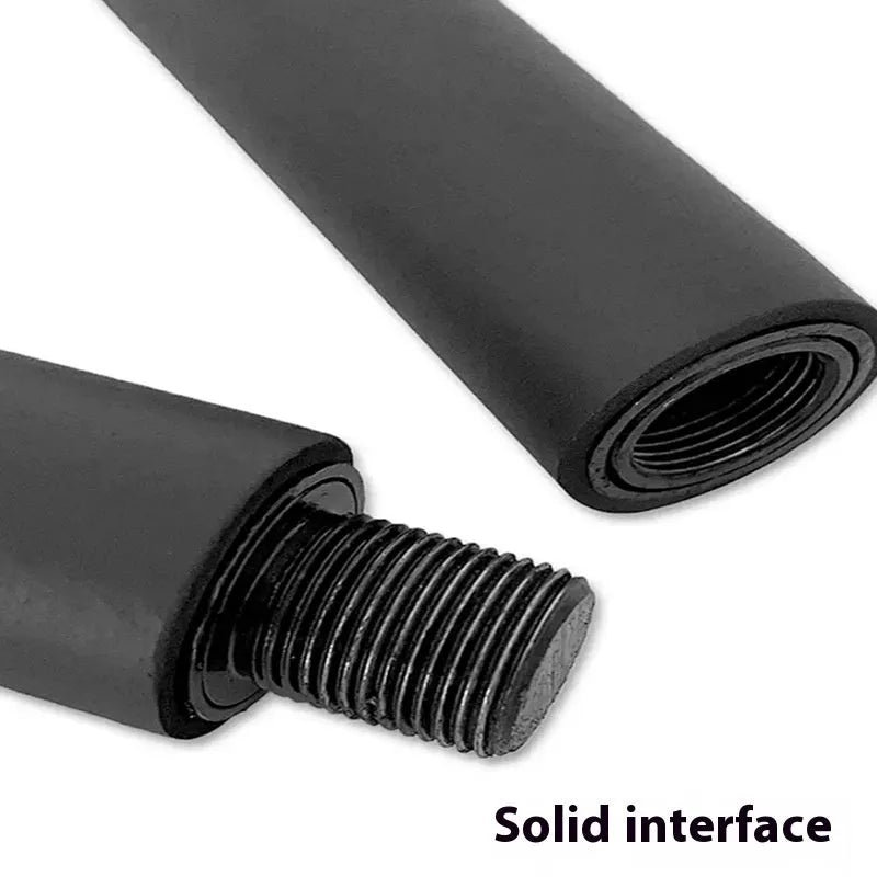 Two-segment yoga Pilates fitness stick with push-and-pull rod for resistance training