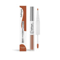 Double-headed lip liner and lip lacquer pen in a choice of three colours.