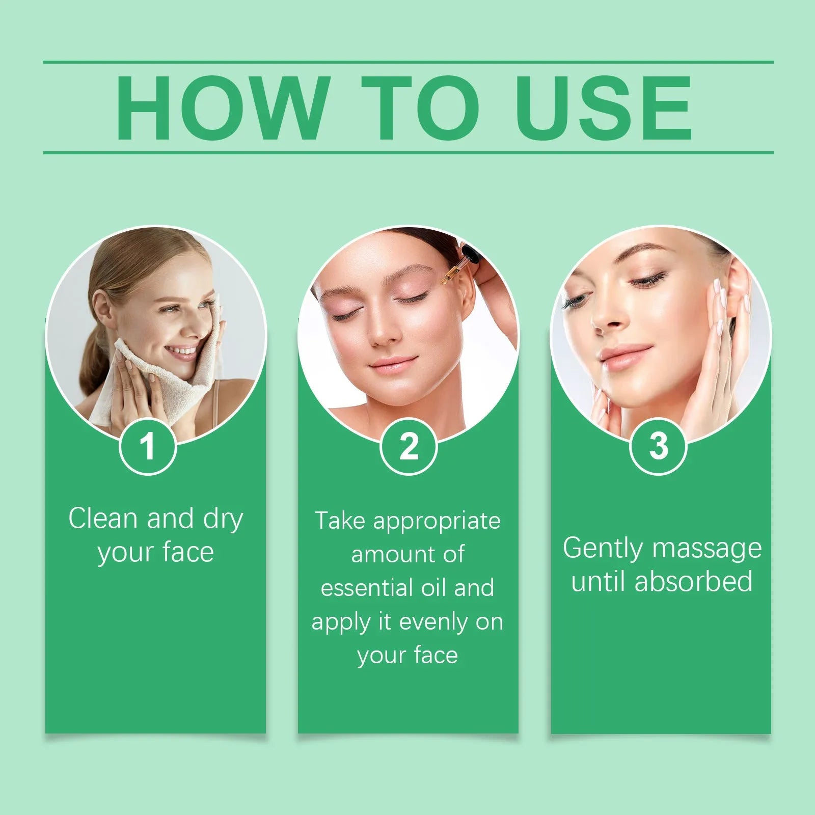 100ml bottle of organic jojoba facial oil with firming and moisturising properties.