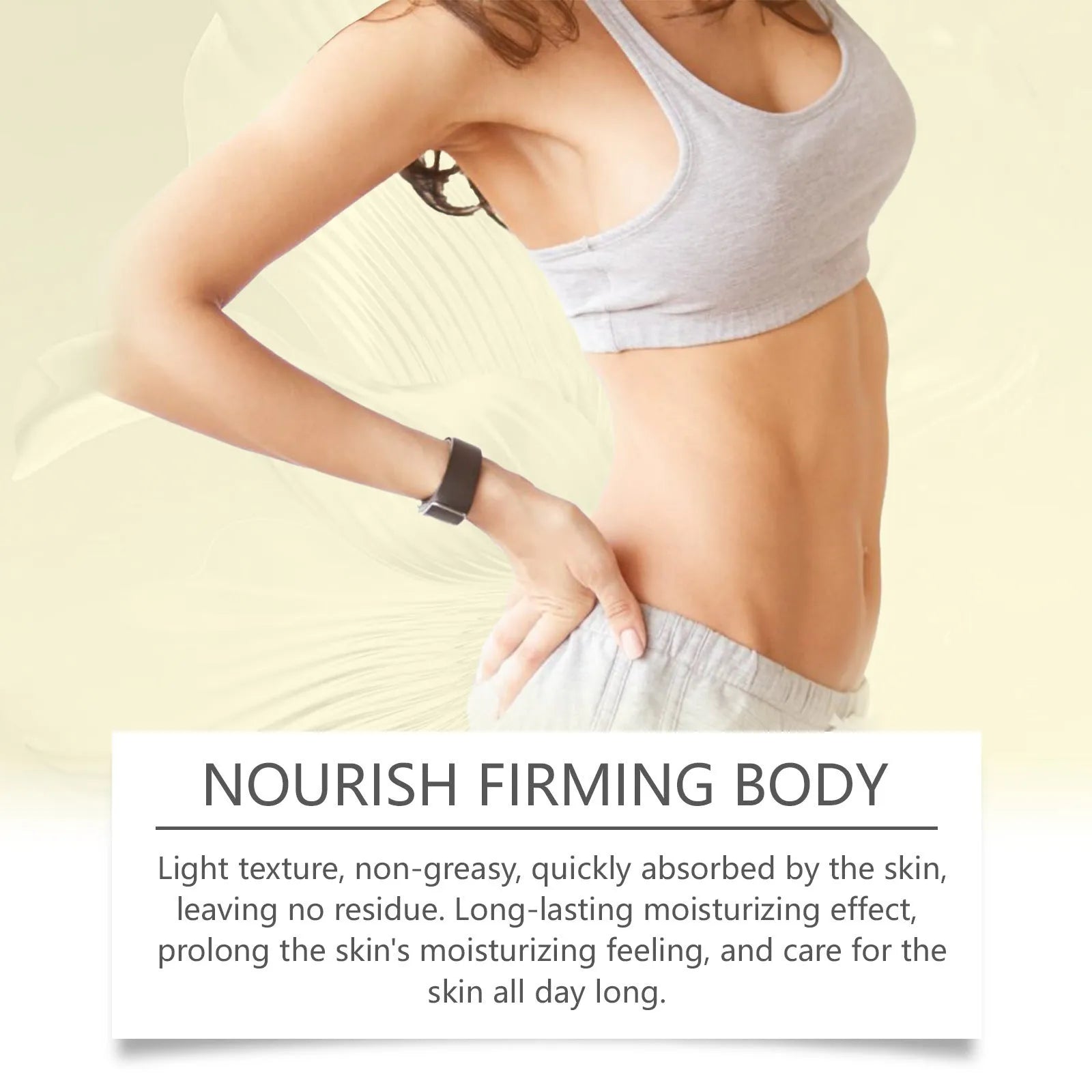 Nourishing and firming body care kit with moisturising cream and skincare oil