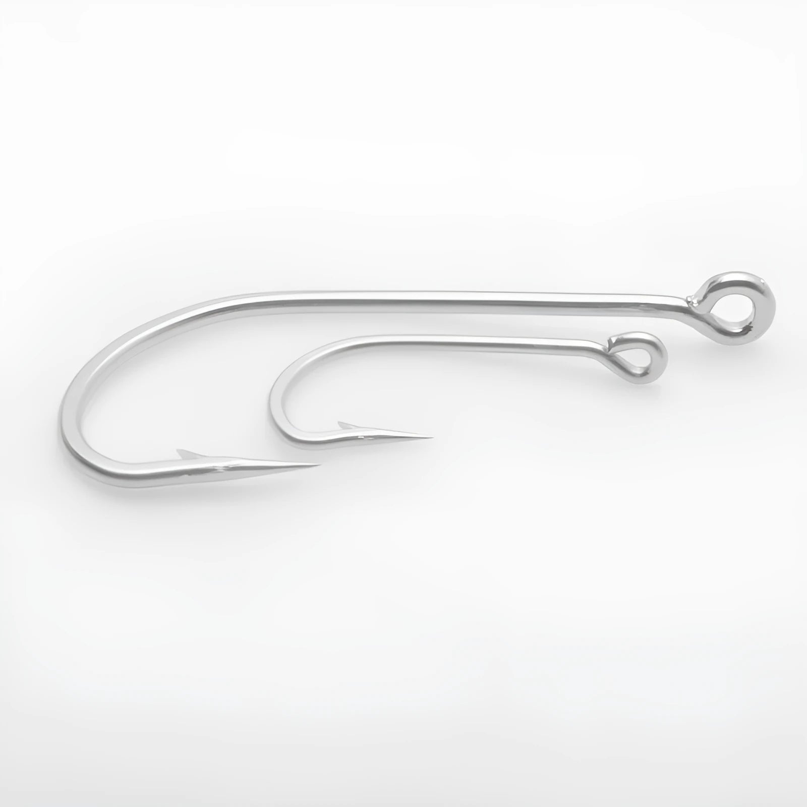 Alloy sea fishing hooks in multi-specification pack for ocean boat fishing