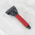 Handheld snow removal shovel for car windscreen and body in ABS+EVA, 25.5 x 9.5 cm, available in black
