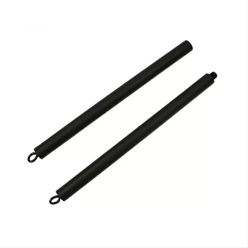 Two-segment yoga Pilates fitness stick with push-and-pull rod for resistance training