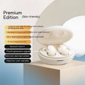TWS wireless Bluetooth sleep headset in Night Black with binaural in-ear design and PC ABS construction