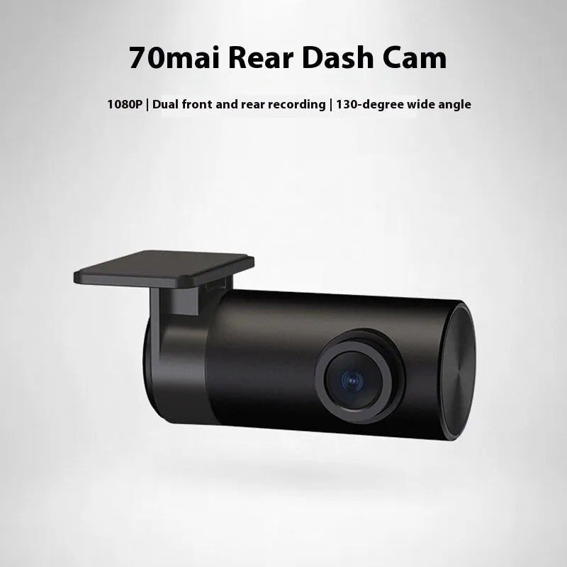 Midrive RC09 compact rear view dash camera with wide lens for car window mounting