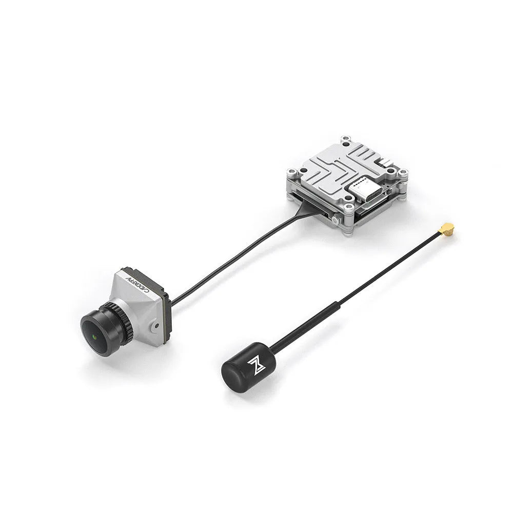 Caddx ADAPTS DJI FPV digital transmission kit with Polar Vista module, screws and cables