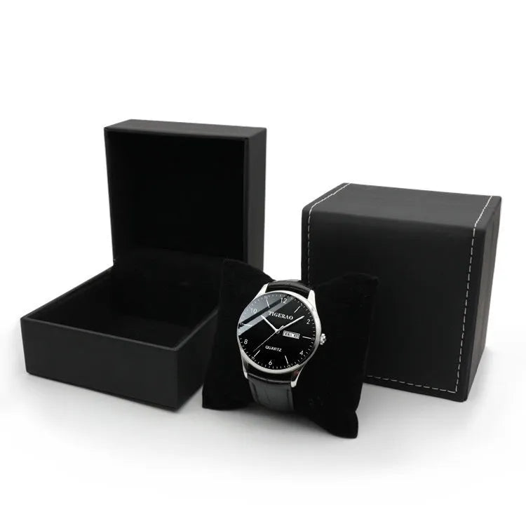 Men's skeleton quartz watch full gold steel with luminous dial and stainless steel strap