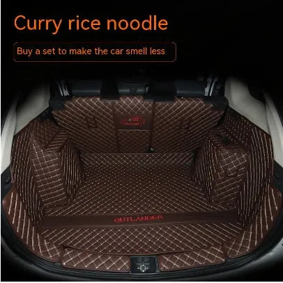 3D boot liner mat for Mitsubishi Outlander with raised edges in a choice of colours.