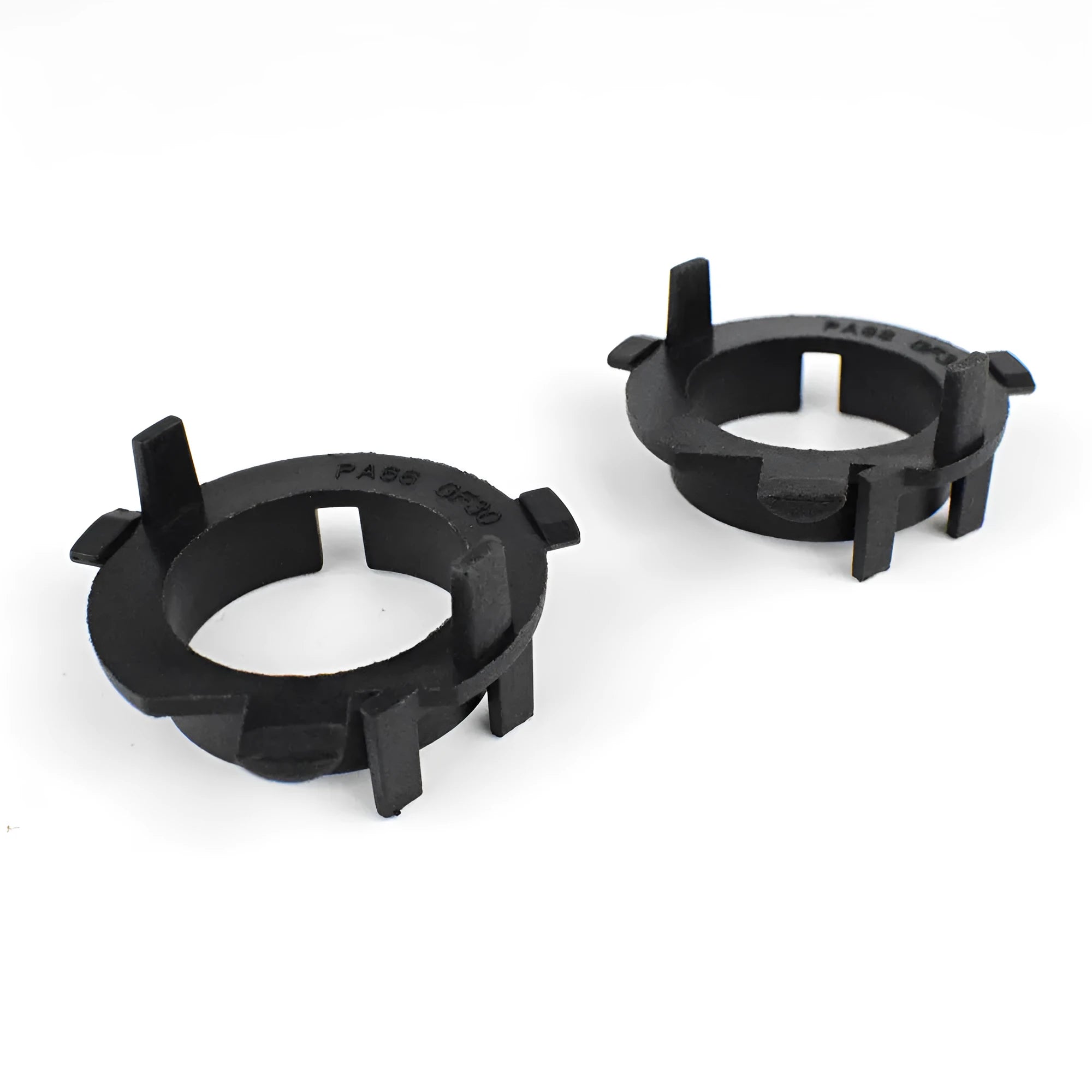 ABS plastic LED headlight mounting bracket for Gerui and Kia vehicles measuring 3.8x3.7x1cm