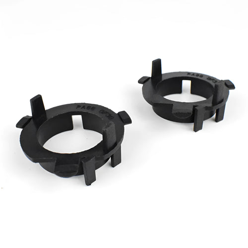 ABS plastic LED headlight mounting bracket for Gerui and Kia vehicles measuring 3.8x3.7x1cm