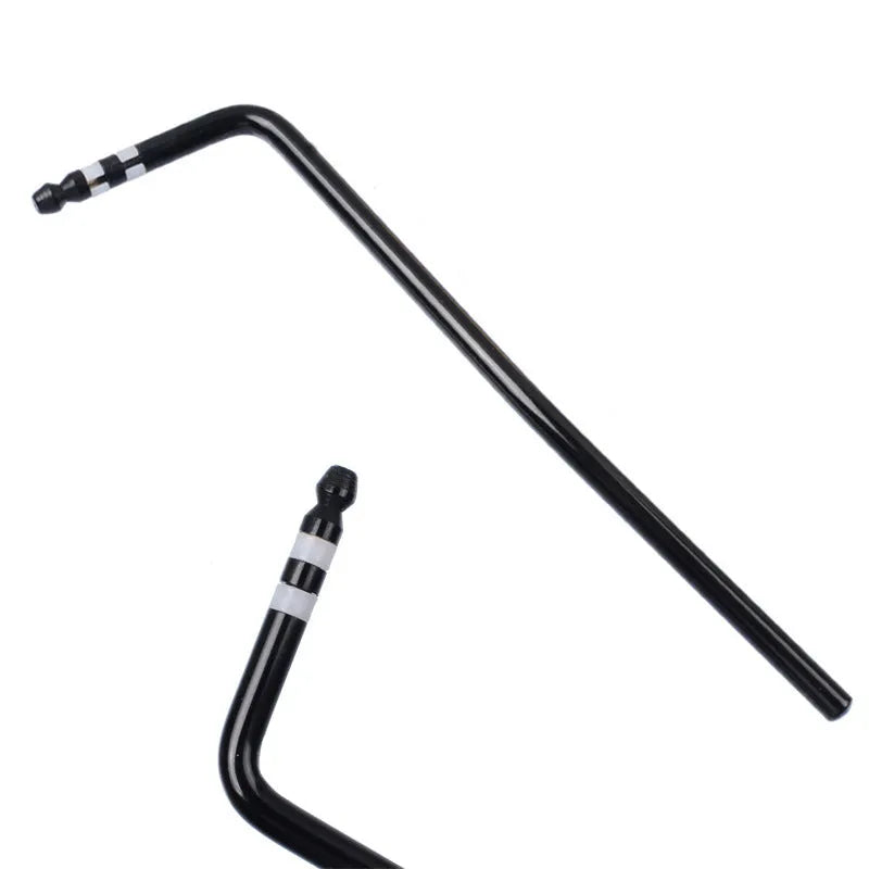 Guitar tremolo arm replacement part in black, blue, gold and silver chrome metal finishes