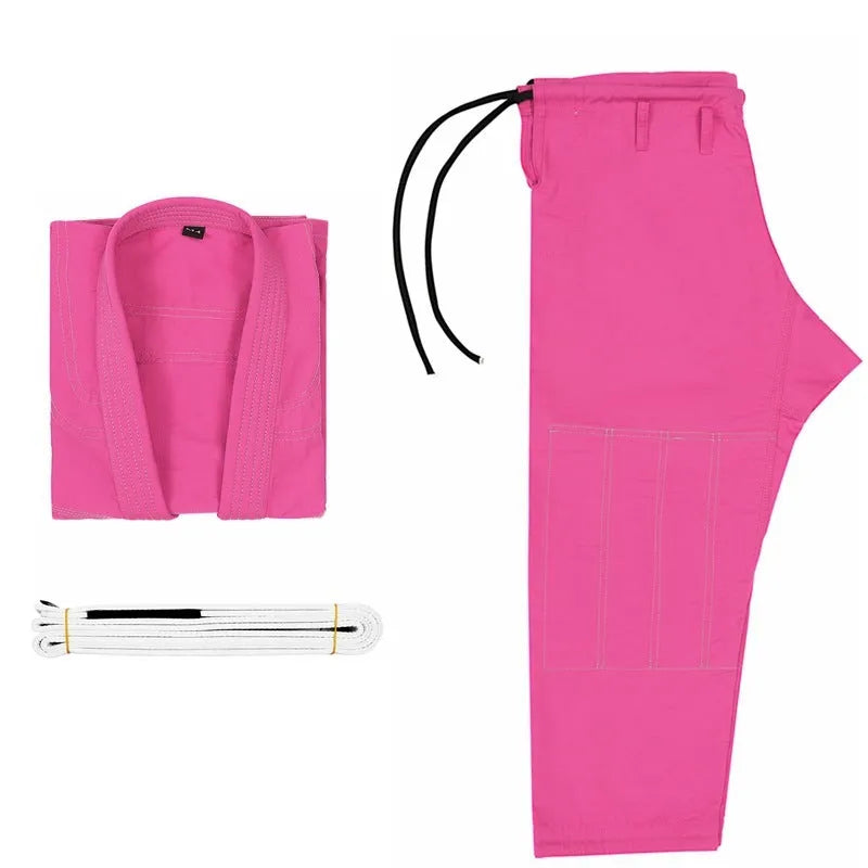Brazilian Jiu-Jitsu Gi uniform set in cotton blend fabric for martial arts training