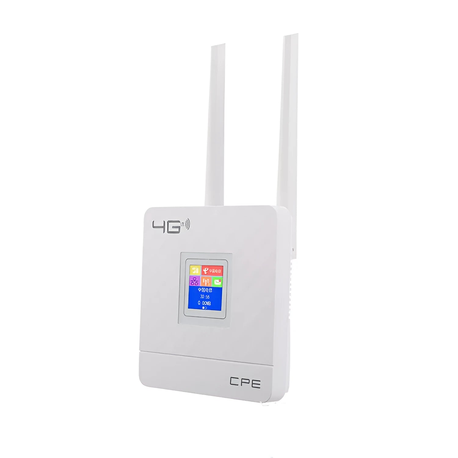4G wireless router with EU plug and antenna for business travel secure internet