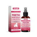 118ml bottle of pet teeth and gum spray for dogs and cats