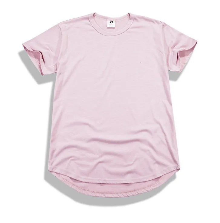 Men's oversized hip hop T-shirt in Khaki, relaxed fit, cotton blend, shown front view