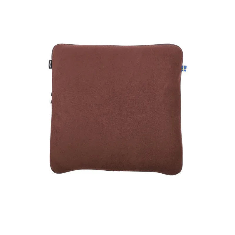 Car headrest, seat cushion, neck pillow and lumbar support accessories in minimalist design
