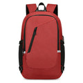 Oxford cloth computer backpack in blue colour with 20-35L capacity for leisure travel
