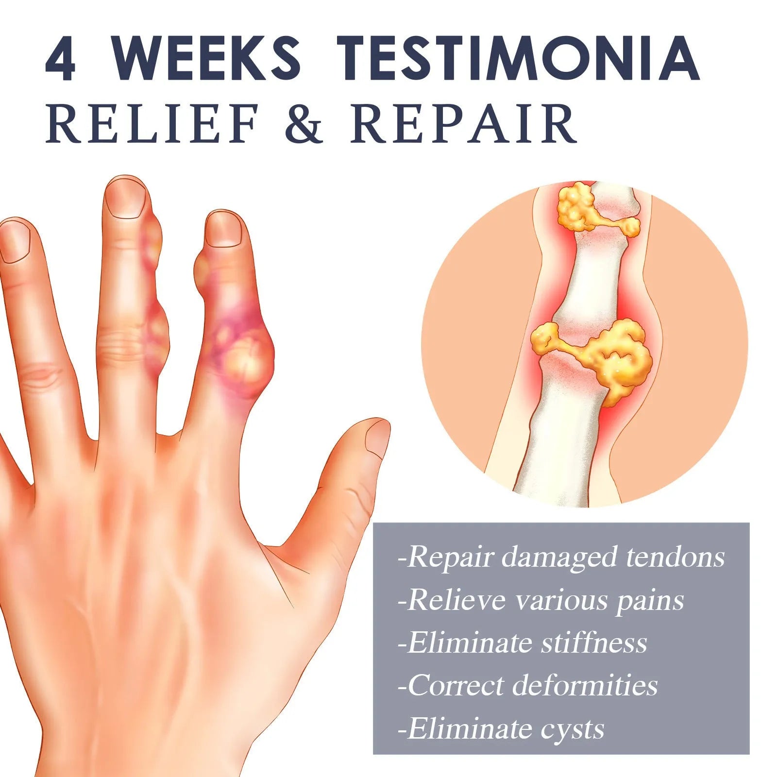 20g tube of joint pain massage cream for muscle and joint care