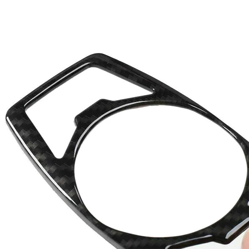 Carbon fibre patterned decorative paster for Ford F150 Raptor headlight control panel