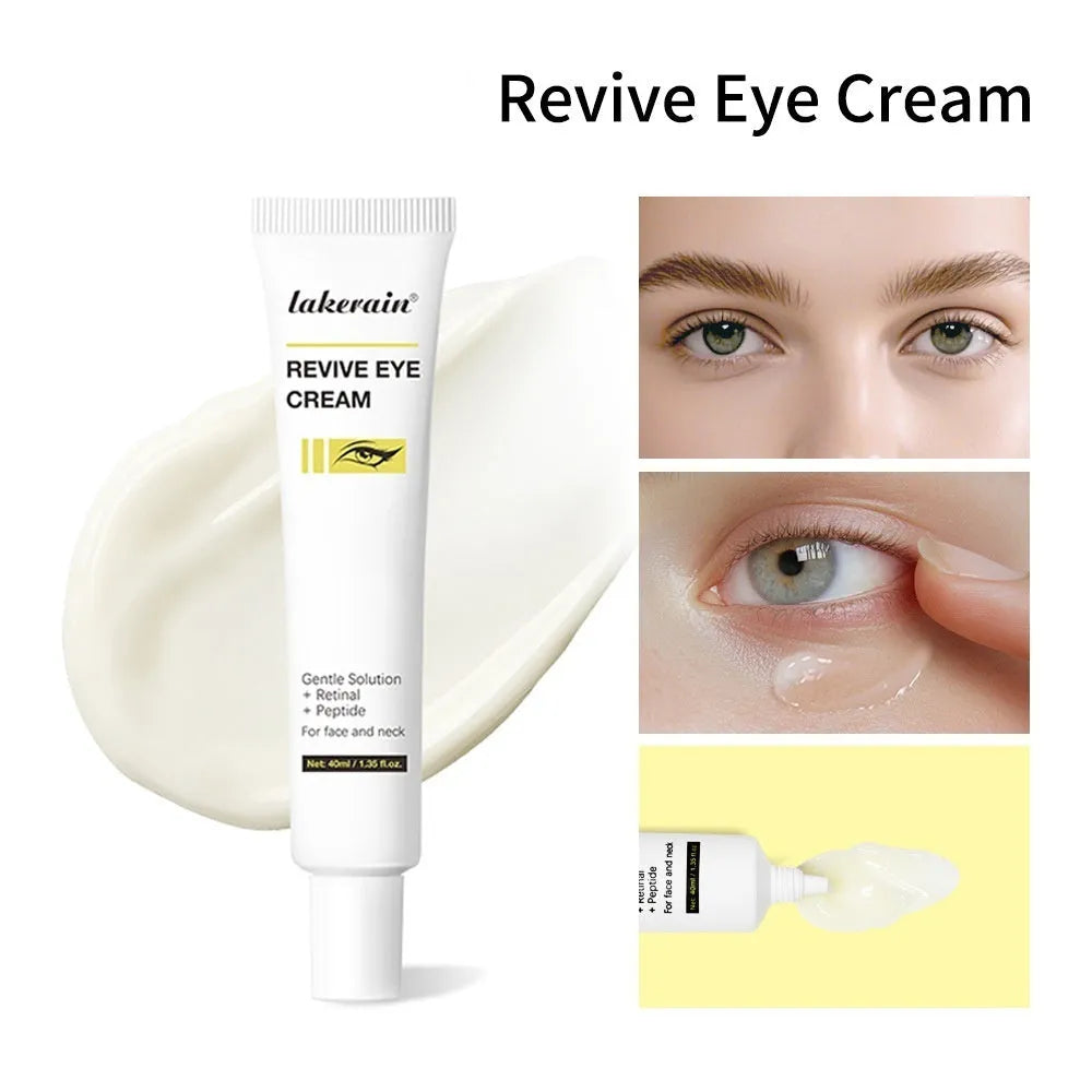 40ml retinol eye cream container for dark circles and fine lines treatment
