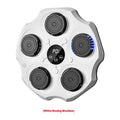 Bluetooth music boxing wall target with hanging design and included gloves for home fitness training