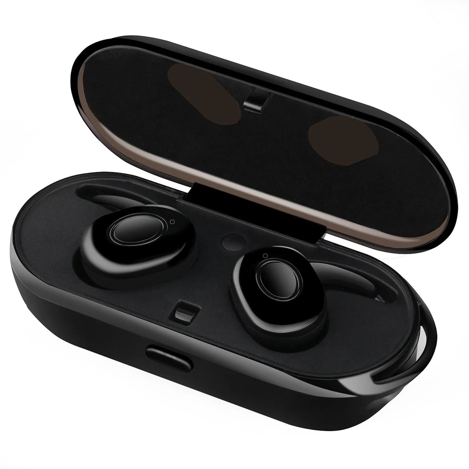 CSR Air-TWS Bluetooth wireless earphones in black, green, red, and white colours with in-ear sports design