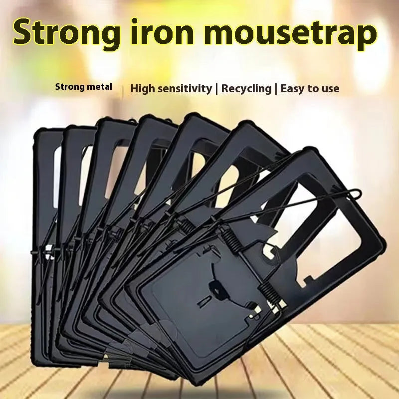 Automatic mouse cage trap for indoor rodent control in three size options