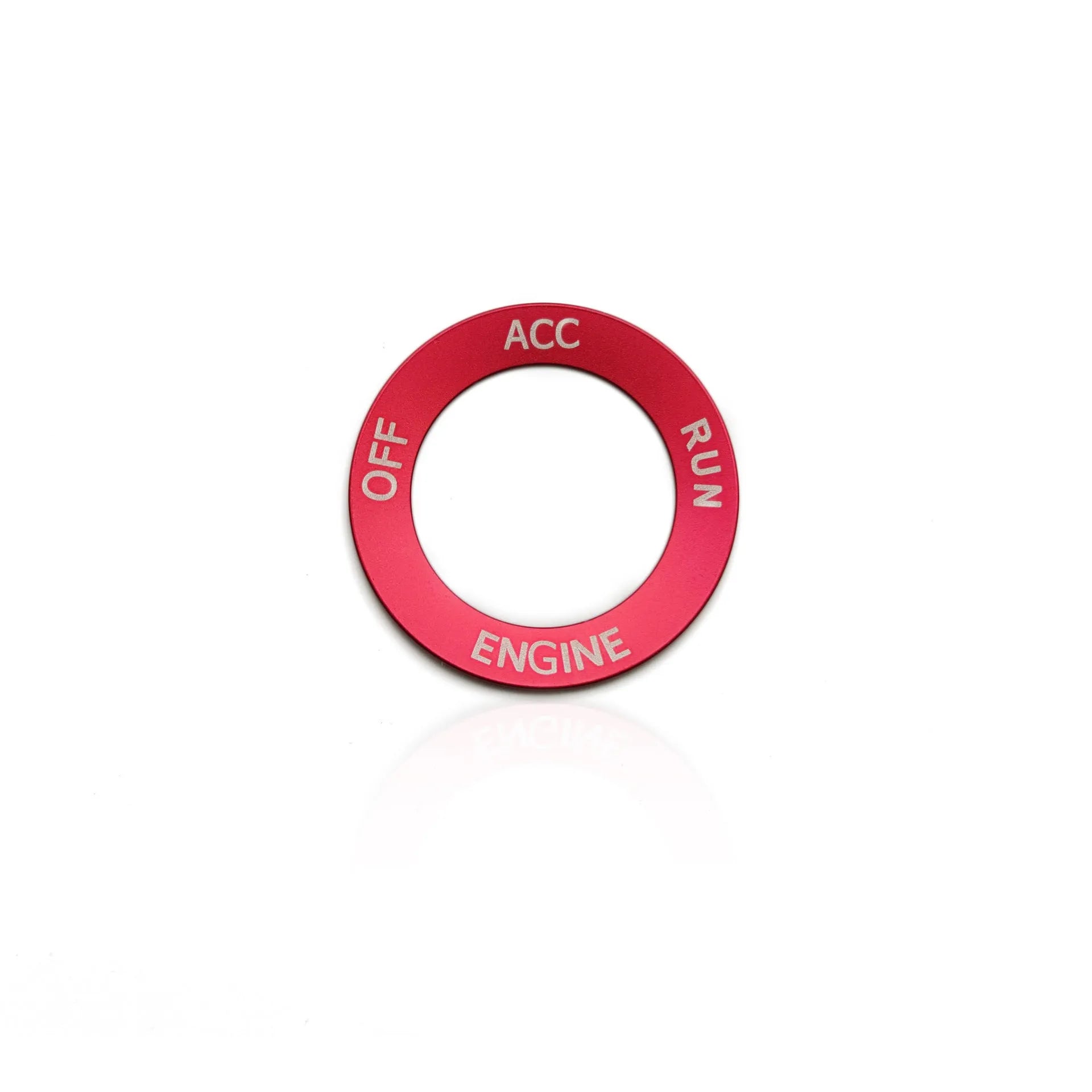 Aluminium alloy decorative ring for Dodge Challenger and Grand Cherokee air conditioning knobs