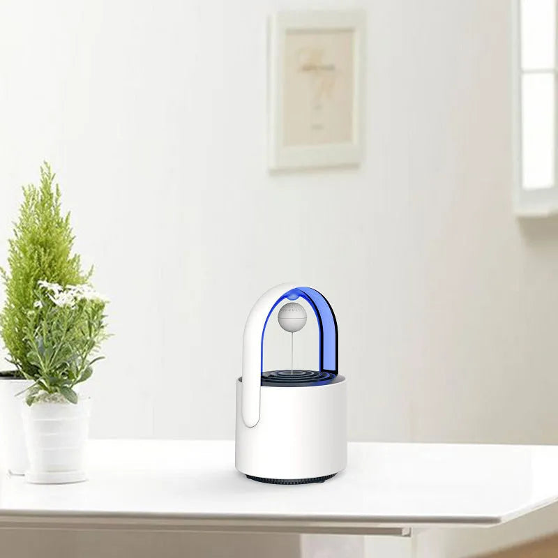 USB mini mosquito repellent lamp 5W 365nm LED 127x125x202mm white purple liquid option