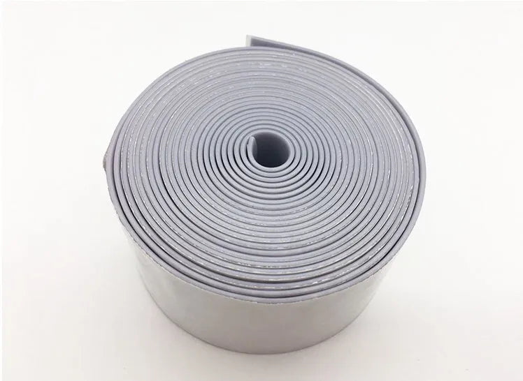 Flexible PVC wall corner protection tape in porcelain white, 3.8cm wide by 3.2m long