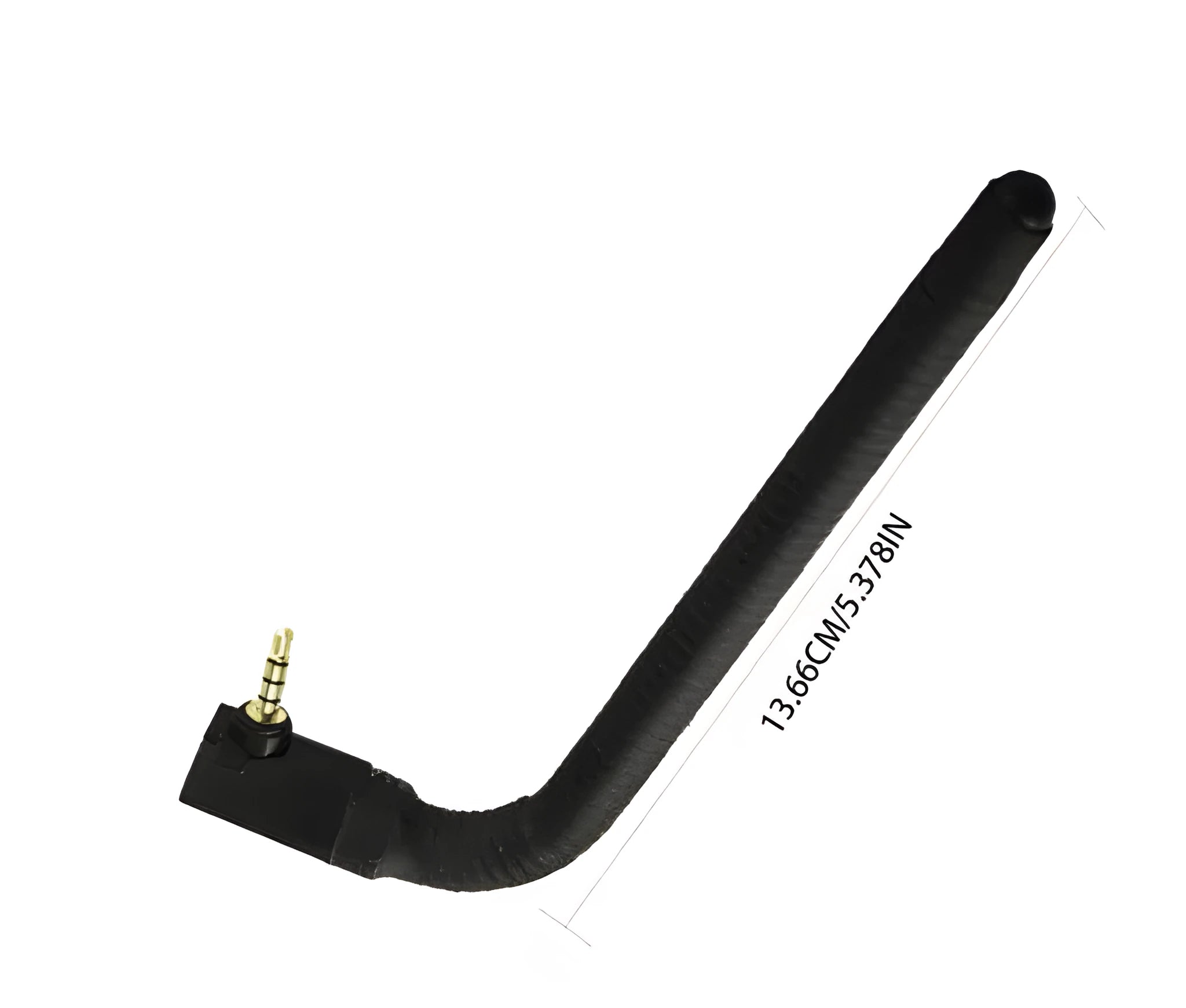 Mobile phone signal enhancement antenna with adsorption mount measuring 13.6 cm long