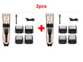 Dog shaver with titanium ceramic blade, copper motor, compact 4.5cm host, and charging cable