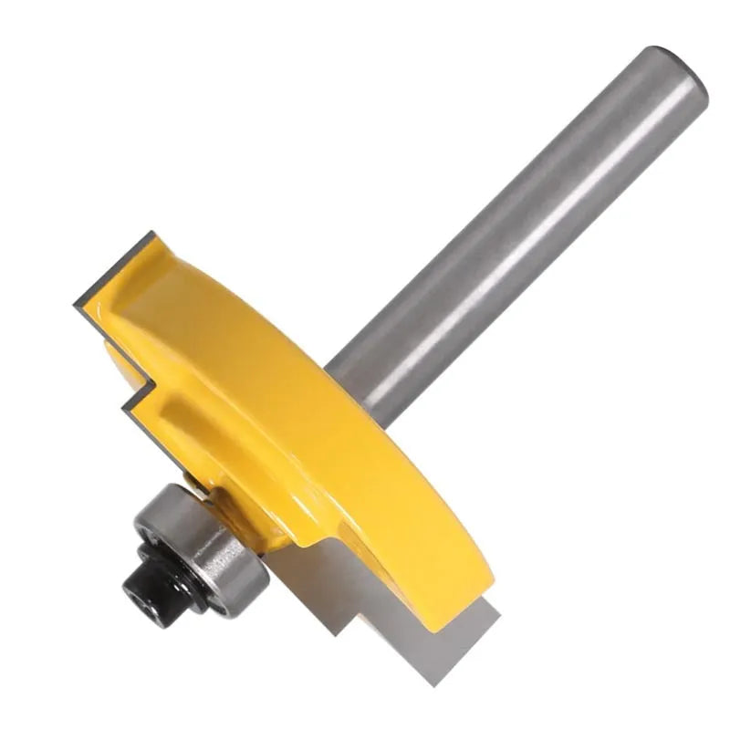 Carbide-tipped door and window step knife router cutter with 8mm round shank