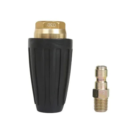 High pressure rotary nozzle 2500PSI 030 aperture alloy water gun for car wash and industrial cleaning