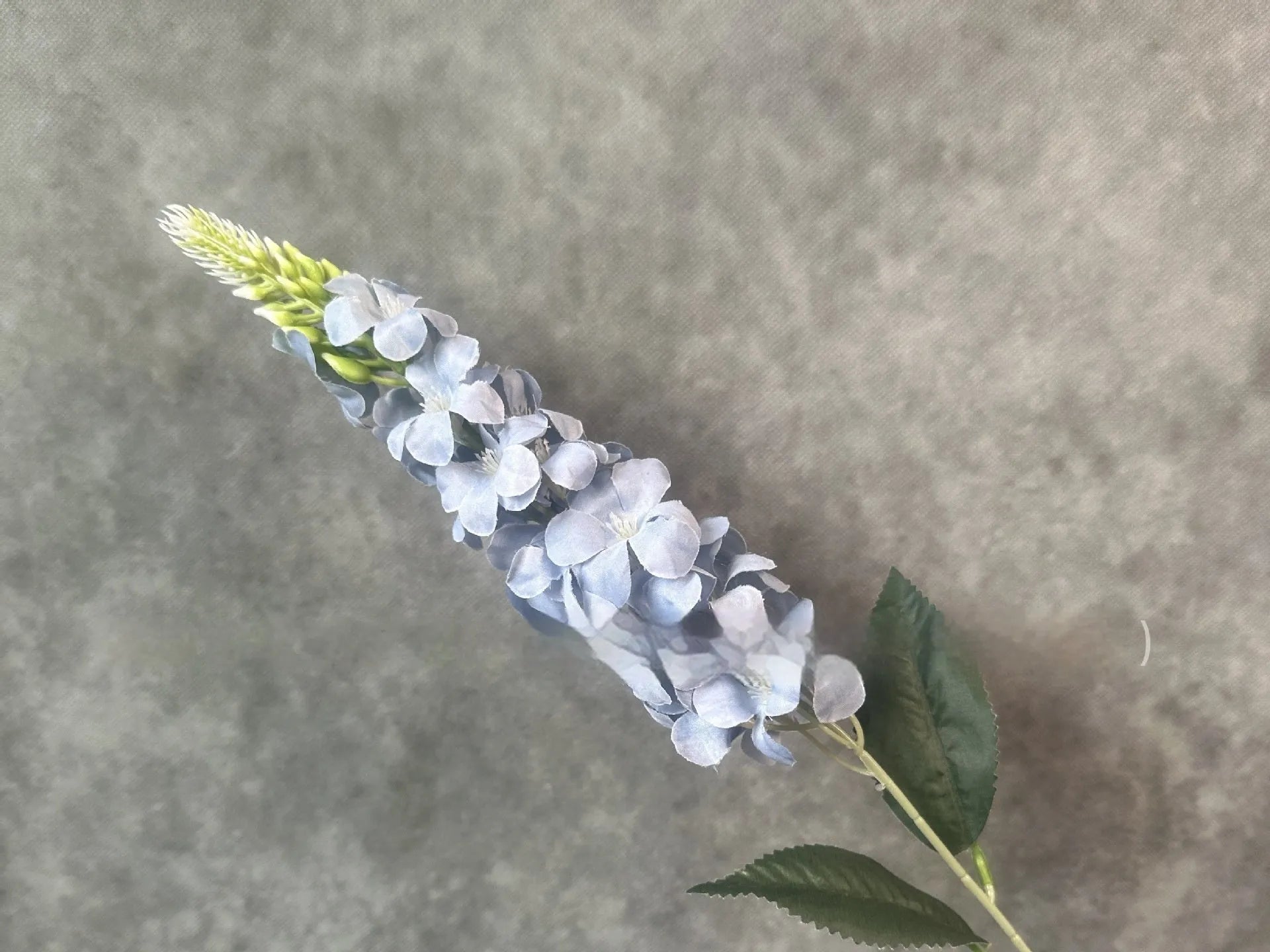 Artificial silk antirrhinum hyacinth stem 72cm, flower part 25cm, multiple colour options for decoration