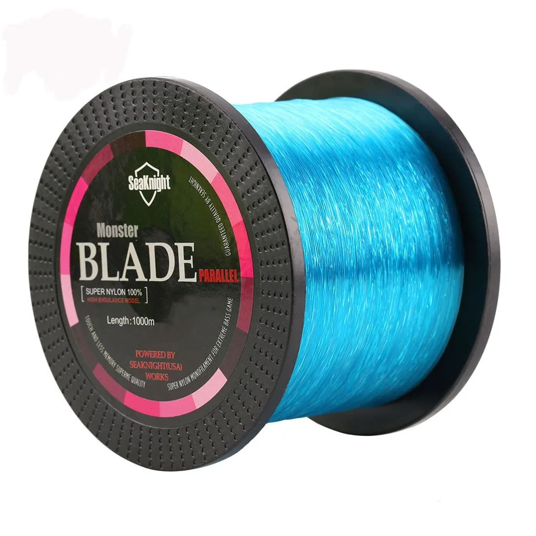 Seaknight1000 M nylon fishing line spool in multiple colours and sizes for fishing applications