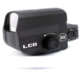 LCO tactical red dot sight with holographic display mounted on 20mm rail