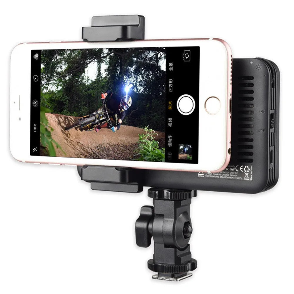 Shenniu M150 ultra-thin LED video light for mobile phones and cameras
